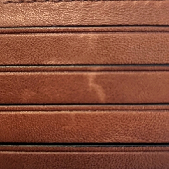 New Coach Tricolor Men's Leather Wallet with Removable Credit Card Holder - Picture 8 of 9